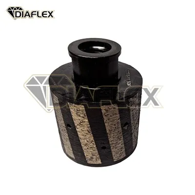 Roda de tambor de moagem de diamante preenchida com resina